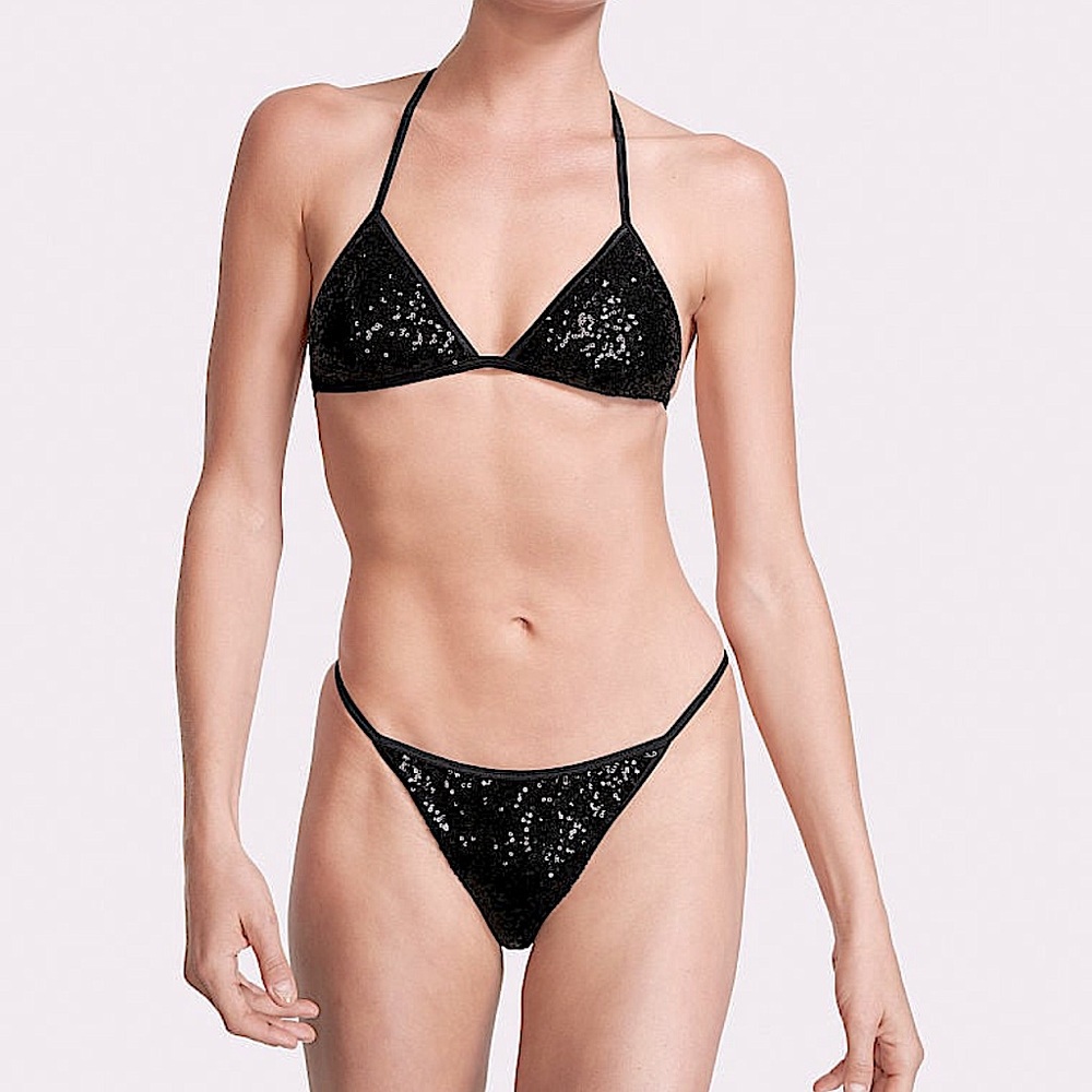 VICTORIA'S SECRET SWIM
Sequin Triangle Bikini Top